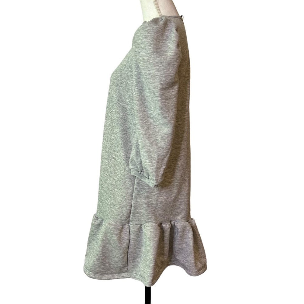 Emery Rose Classic Puff Sleeve Ruffle Hem Smock‎ Dress Women’s Sz Small NEW - Picture 4 of 8